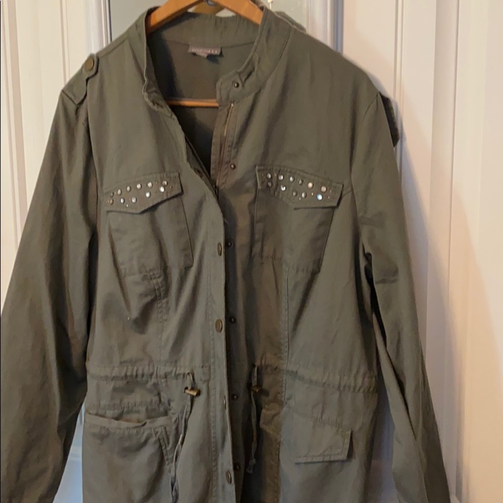Hunter green jacket